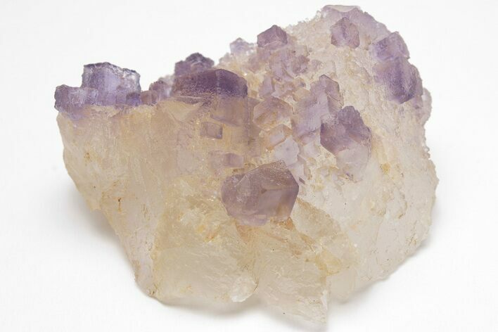 Purple Cubic Fluorite w/ Second Generation Growth - Cave-In-Rock #208821